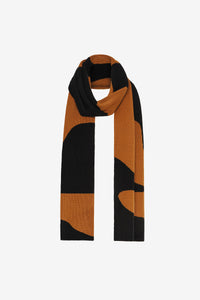 RIB INTARSIA SCARF