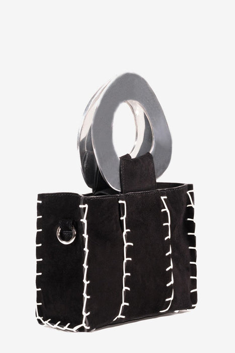 Suede Mini Tote
