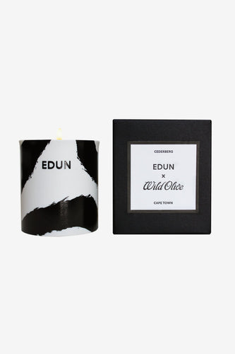 EDUN x WILD OLIVE CANDLE - ARC PRINT